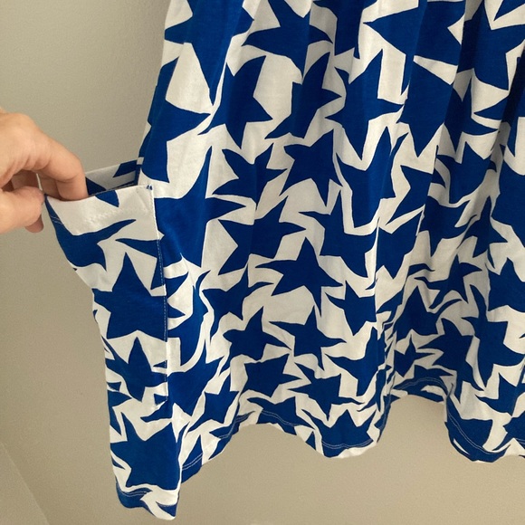 [Hanna Andersson] NWOT Summer '22 Star Print Pocket Dress 150 cm / US 12 - Picture 4 of 8